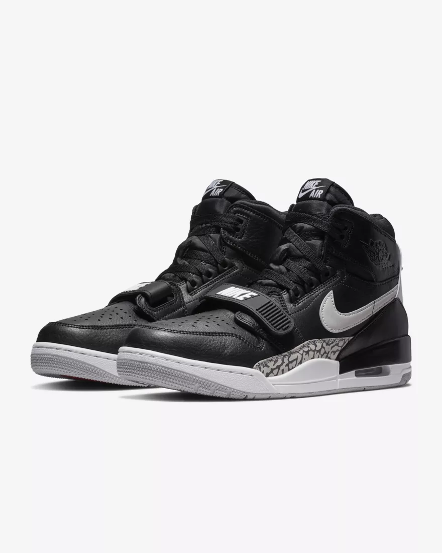 jordan legacy 312 black white